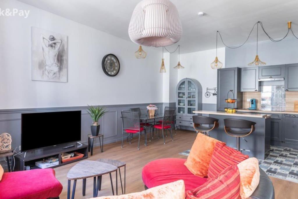 Cauquilha Spacieux Appartement Bourgeois En Centre Ville Béziers Eksteriør billede